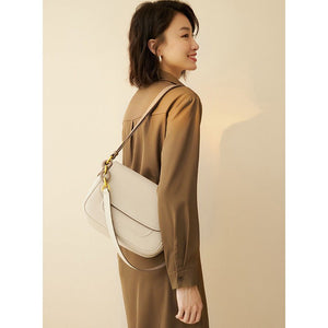 High - grade Cowhide Underarm Bag Fashion All - matching - Zambeel