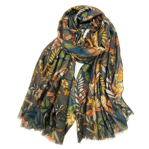 High - grade Shawl Ladies Tassel Printed Scarf - Zambeel