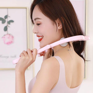 High Quality Multi - function Manual Relaxed Cervical Massager Pressure Relieve Double Ball Pressing Meridian Massager - Zambeel