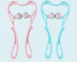 High Quality Multi - function Manual Relaxed Cervical Massager Pressure Relieve Double Ball Pressing Meridian Massager - Zambeel