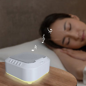 High - quality White Noise Sleep Instrument USB Rechargeable Timing Music Function - Zambeel