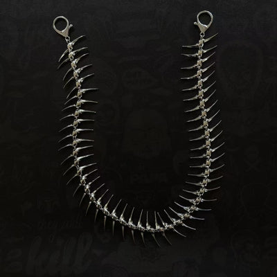 High - street Dark Herringbone Denim Jeans Waist Chainunisex Chain For Pants And Bags - Zambeel