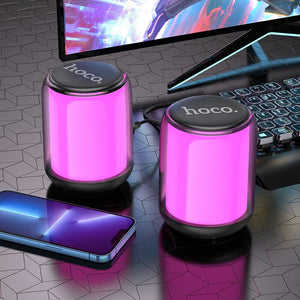Hoco - 2 - in - 1 Wireless Colorful Speaker (BS6S) - Zambeel
