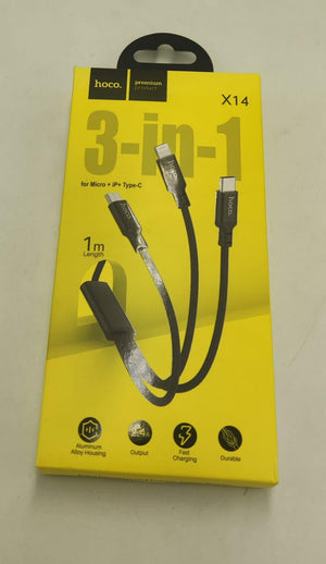 Hoco - 3 - in - 1 USB (U104) - Zambeel