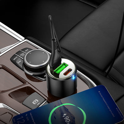 Hoco - 3 Port Car Charger (NZ6) - Zambeel
