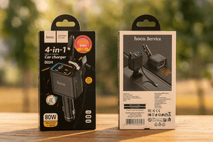 Hoco - 4 - in - 1 Car Charger - Zambeel