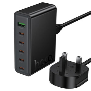 Hoco - 6 - in - 1 Fast Charger - Zambeel