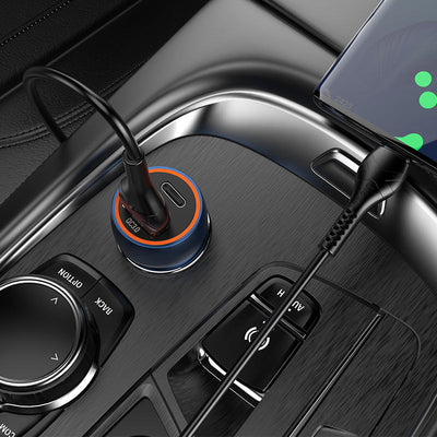 Hoco - Blue Whale Car Charger (Z46A) - Zambeel