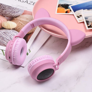 Hoco - Cat Ear Wireless Headphones (W27) - Zambeel