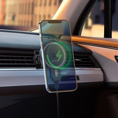 Hoco - Magnetic Wireless Car Holder (CA85) - Zambeel