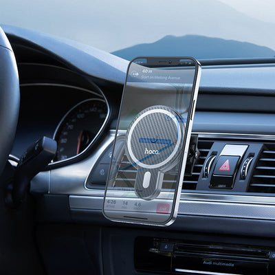 Hoco - Magnetic Wireless Car Holder (CA85) - Zambeel