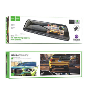 Hoco - Rearview Mirror Driving Recorder (DV4) - Zambeel