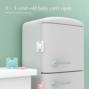 Home Baby Safety Protection Lock Anti - Clip Hand Door Closet Cabinet Locks Fo Fridge Cabinet Drawer Box Safe Lock For Kids No Tools Or Drilling Child Safety Cabinet Proofing Cabinet Drawer Door Latches - Zambeel