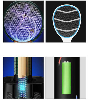 Home Bedroom Electric Mosquito Device Two In One - Zambeel