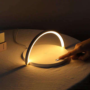 Home Desk Lamp Wireless Charging With Holder Home Desktop Mobile Phone Wireless 10W Fast Charger Multi - Function Bluetooth Speaker Mobile Phone Wireless Charging Dedside Night Light Mobile Phone Holder - Zambeel