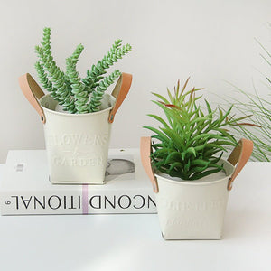 Home Garden Letter Metal Pots - Zambeel