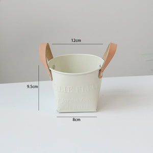 Home Garden Letter Metal Pots - Zambeel