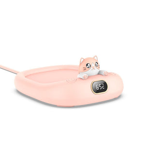 Home Office Cute Pet Constant Temperature Cup Warming Holder Winter Gadgets - Zambeel