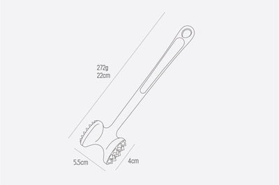 Home Steak Beef Hammering Meat Kitchen Tools - Zambeel