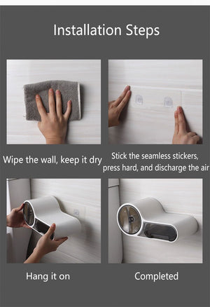 Home Toilet Bathroom Roll Holder - Zambeel