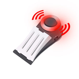 Hotel Door Stopper With Flashing Burglar Alarm - Zambeel