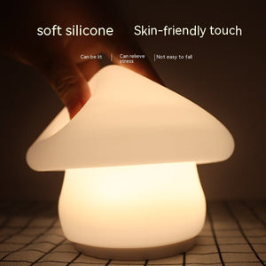 Household Electric Mushroom Small Night Lamp - Zambeel