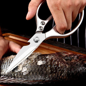 Household Kitchen Scissors Chicken Bone Kitchen Food Seafood - Zambeel