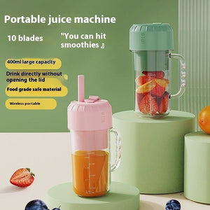 Household Multifunction Juicer Portable Charging Small - Zambeel