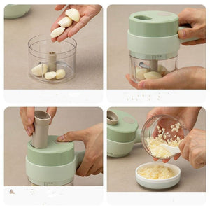 Household Multifunctional Wireless Electric Garlic Masher - Zambeel