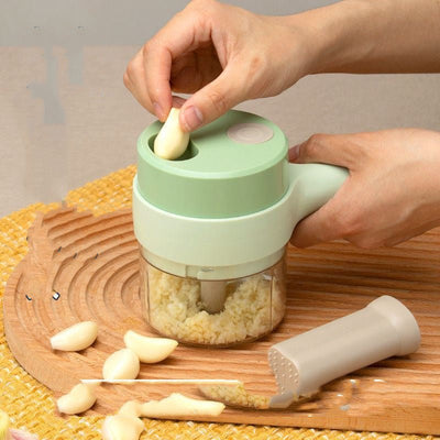 Household Multifunctional Wireless Electric Garlic Masher - Zambeel