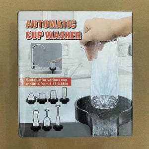 Household Press Type High Pressure Automatic Cup Washer - Zambeel