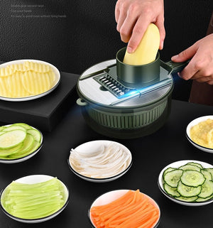 Household Vegetable Slicer Fashion Simple Multifunctional Vegetable Cutter Kitchen Tools - Zambeel