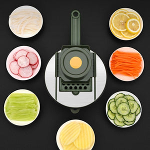 Household Vegetable Slicer Fashion Simple Multifunctional Vegetable Cutter Kitchen Tools - Zambeel