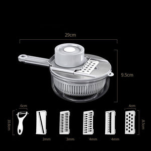 Household Vegetable Slicer Fashion Simple Multifunctional Vegetable Cutter Kitchen Tools - Zambeel