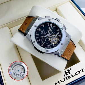 Hublot - Classic Fusion Automatic Skeleton Chronograph Watch (A+) - Zambeel