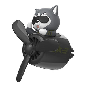 Husky Car Aromatherapy Vent Clip Decoration Ornaments - Zambeel