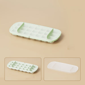 Ice Box Ice Cube Tray Grid High Capacity Food Grade Kitchen Gadgets - Zambeel