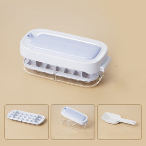 Ice Box Ice Cube Tray Grid High Capacity Food Grade Kitchen Gadgets - Zambeel
