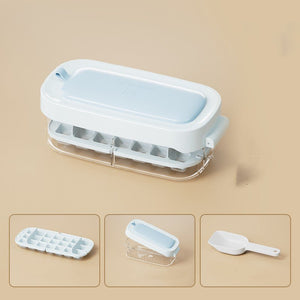 Ice Box Ice Cube Tray Grid High Capacity Food Grade Kitchen Gadgets - Zambeel