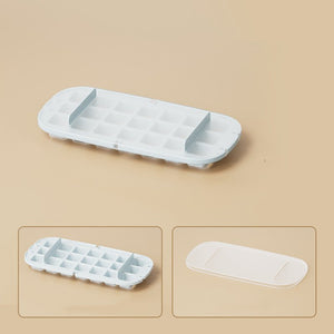 Ice Box Ice Cube Tray Grid High Capacity Food Grade Kitchen Gadgets - Zambeel