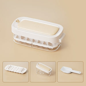 Ice Box Ice Cube Tray Grid High Capacity Food Grade Kitchen Gadgets - Zambeel