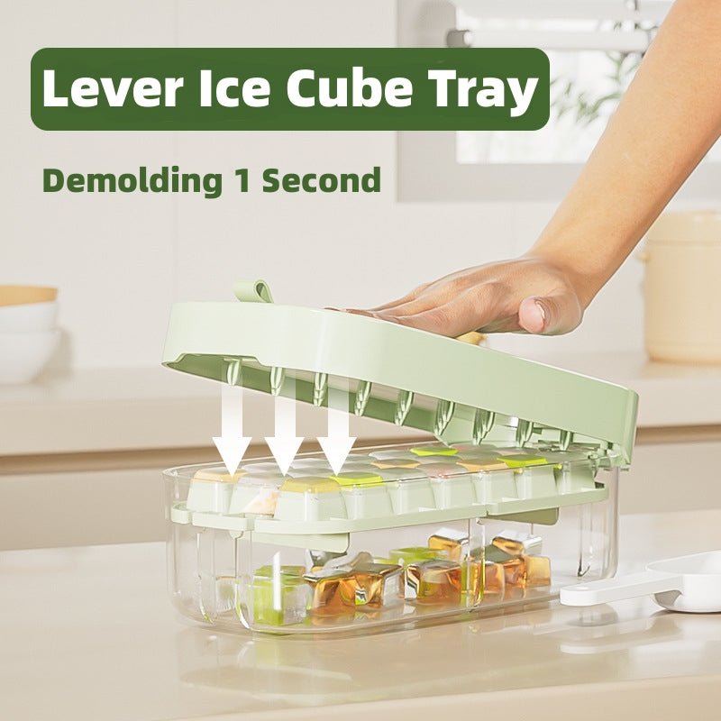 Ice Box Ice Cube Tray Grid High Capacity Food Grade Kitchen Gadgets - Zambeel