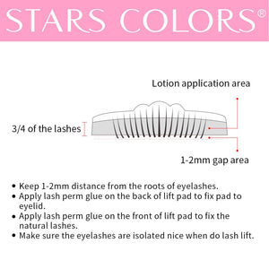 ICONSIGN 10 Pairs Pouch Eyelash Perm Lotion Lashes Lift Quick Perming 5 To 8 Minutes Beauty Makeup Tools - Zambeel