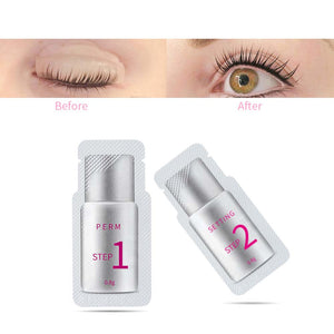 ICONSIGN 10 Pairs Pouch Eyelash Perm Lotion Lashes Lift Quick Perming 5 To 8 Minutes Beauty Makeup Tools - Zambeel