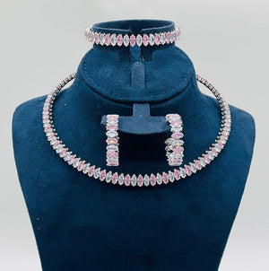Imperial Shine Necklace Set - Zambeel