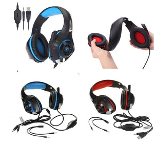 In Zhuo GM - 1 Computer Notebook Head - Mounted Luminous Gaming Headset With Microphone Jedi To Eat Chicken Earphones - Zambeel