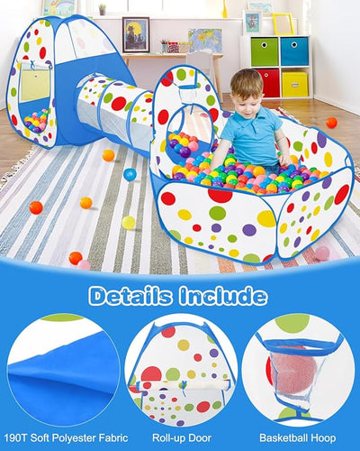 Indoor Outdoor Play Tunnel - Zambeel