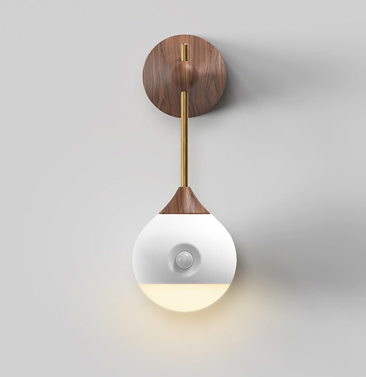 Induction Night Light Corridor Bathroom Bedroom Intelligent Human Body Bedside Lamp - Zambeel
