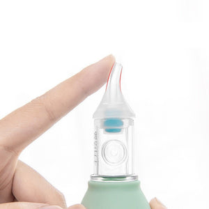 Infant Silicone Nasal Aspirator Pump Type Neonatal Cold Nasal Mucus Cleaner - Zambeel