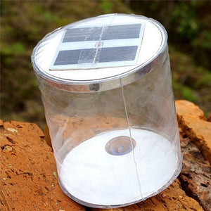 Inflatable Solar Light LED Solar Powered Foldable Light Outdoor Garden Yard Emergency Solar Road Lamp - Zambeel